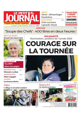 Cover of Le Petit Journal - L'hebdo des Hautes-Pyrenees