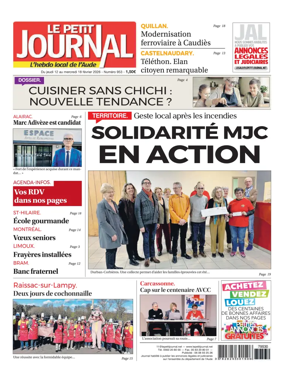 Cover of Le Petit Journal - L'hebdo local de l'Aude