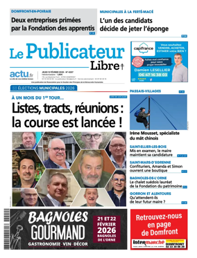 Cover of Le Publicateur Libre