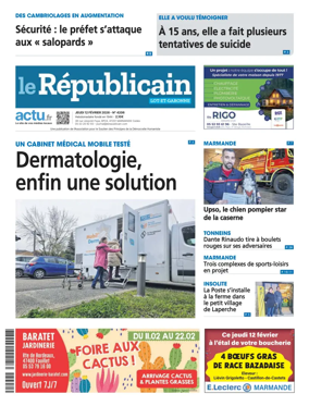 Cover of Le Republicain (Lot-et-Garonne)