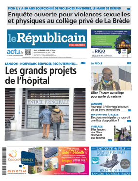 Cover of Le Republicain (Sud-Gironde)