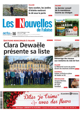Cover of Les Nouvelles de Falaise