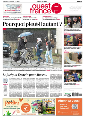 Cover of Ouest France (Manche)