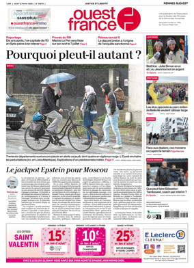 Cover of Ouest-France (Rennes Sud-Est)