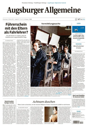 Cover of Augsburger Allgemeine (Land West)