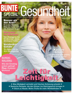 Cover of BUNTE Gesundheit
