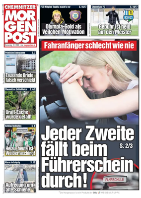 Cover of Chemnitzer Morgenpost