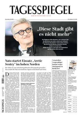Cover of Der Tagesspiegel