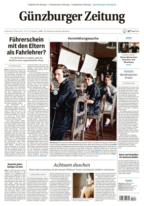 Cover of Guenzburger Zeitung