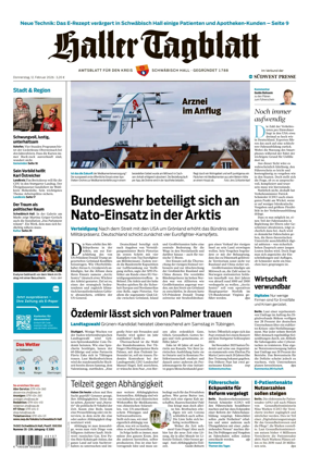 Cover of Haller Tagblatt