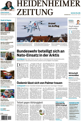 Cover of Heidenheimer Zeitung