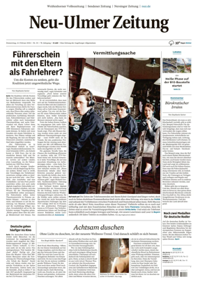 Cover of Neu-Ulmer Zeitung