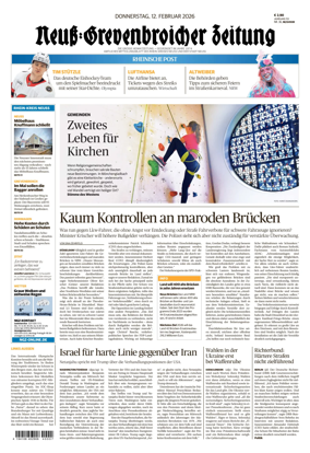 Cover of Neuss-Grevenbroicher Zeitung Neuss