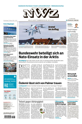 Cover of NWZ – Neue Wurttembergische Zeitung