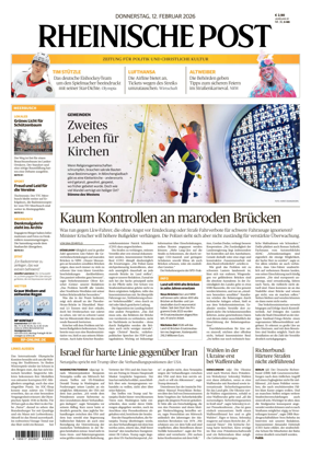 Cover of Rheinische Post Duesseldorf Meerbusch