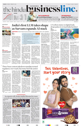 Cover of BusinessLine (Kolkata)