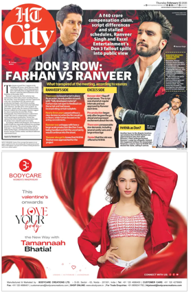 Cover of Hindustan Times (Chandigarh) - City