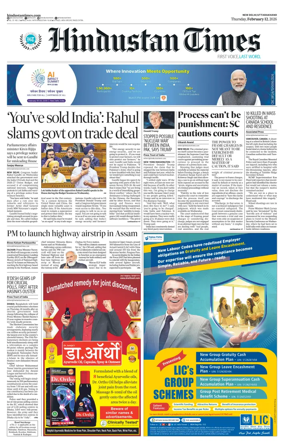 Cover of Hindustan Times Uttarakhand