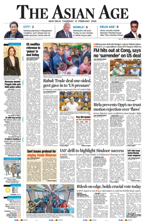 Cover of The Asian Age