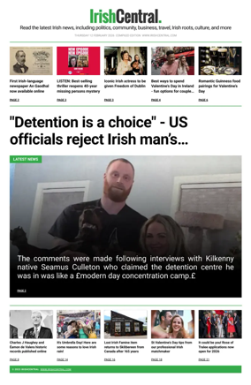 Cover of Irish Central