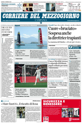 Cover of Corriere del Mezzogiorno (Campania)