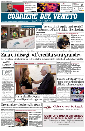 Cover of Corriere del Veneto (Padova e Rovigo)