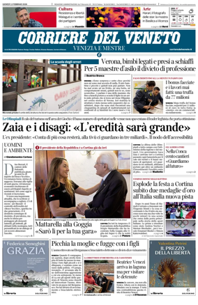 Cover of Corriere del Veneto (Venezia e Mestre)