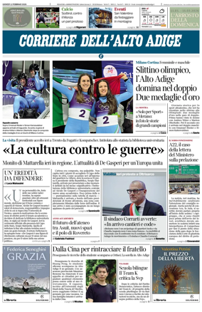 Cover of Corriere dell'Alto Adige