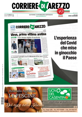 Cover of Corriere di Arezzo
