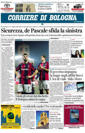 Cover of Corriere di Bologna