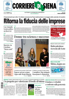Cover of Corriere di Siena