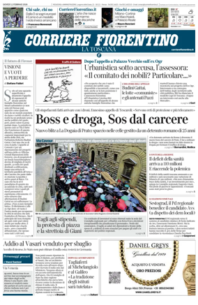 Cover of Corriere Fiorentino