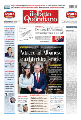 Cover of Il Fatto Quotidiano