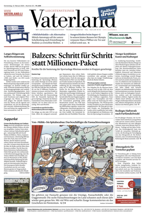 Cover of Liechtensteiner Vaterland