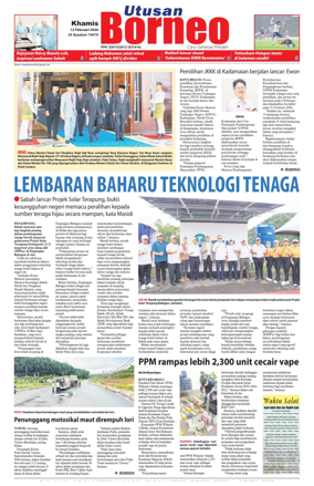 Cover of Utusan Borneo (Sabah)