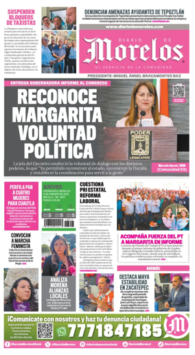 Cover of Diario de Morelos