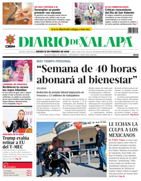 Cover of Diario de Xalapa