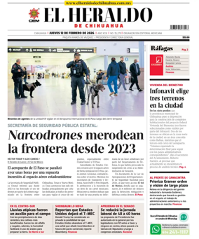 Cover of El Heraldo de Chihuahua