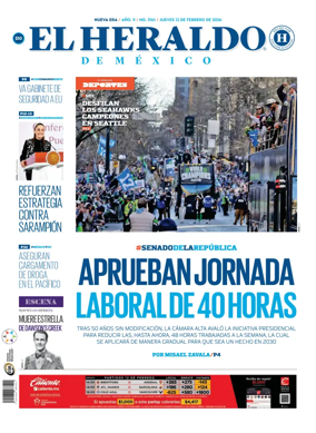 Cover of El Heraldo de Mexico