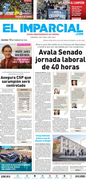Cover of El Imparcial