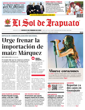 Cover of El Sol de Irapuato