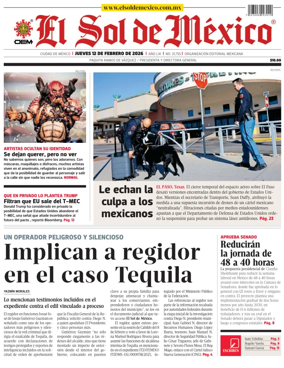 Cover of El Sol de Mexico