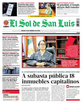 Cover of El Sol de San Luis Potosi