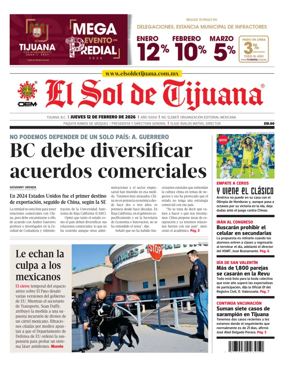 Cover of El Sol de Tijuana