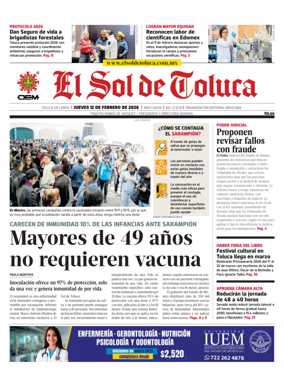 Cover of El Sol de Toluca