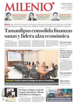 Cover of Milenio Tamaulipas