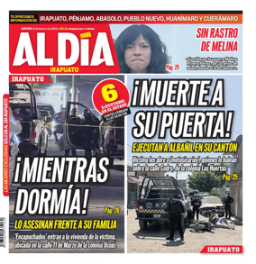 Cover of Periodico Al Dia (Irapuato)