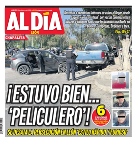 Cover of Periodico Al Dia (Leon)