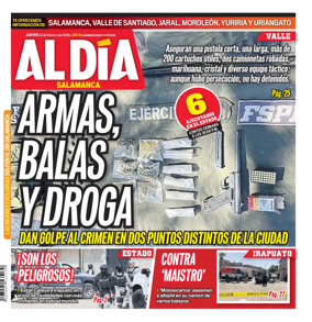Cover of Periodico Al Dia (Salamanca)