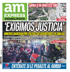 Cover of Periodico AM Express (Guanajuato)